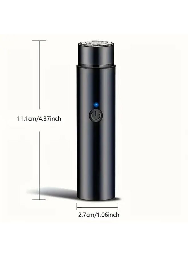 HS Mini Electric Shaver Trimmer Wireless Charging Portable For Face Eyebrows Lips - Image 4