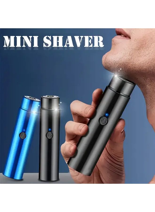 HS Mini Electric Shaver Trimmer Wireless Charging Portable For Face Eyebrows Lips - Image 1