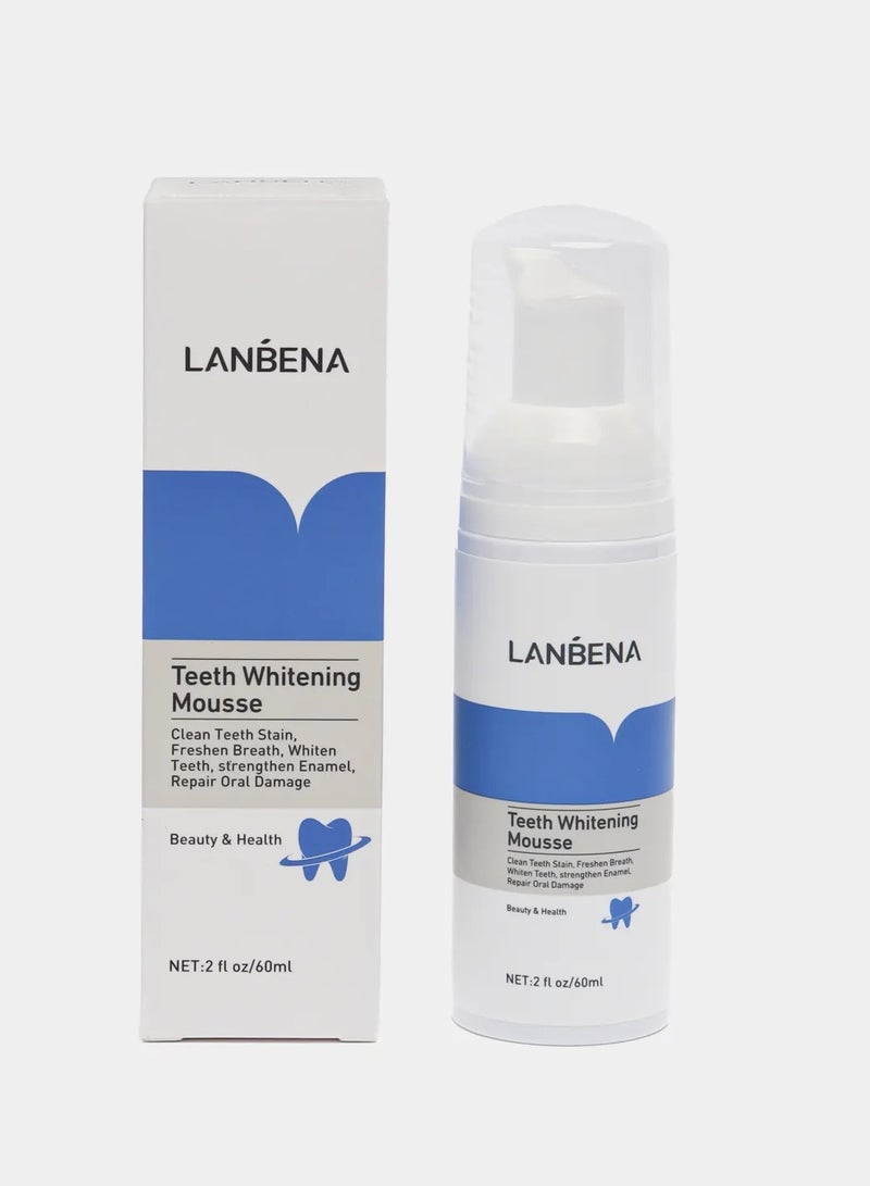 Lanbena Teeth Whitening Mousse Tooth Whitening Cleaning White Teeth Oral Hygiene Toothpaste Bleaching Remove Stains Dental Tool - Image 4
