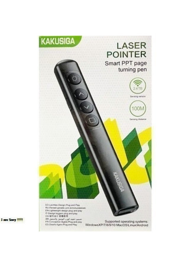 KAKUSIGA Wireless Laser Pointer for PPT