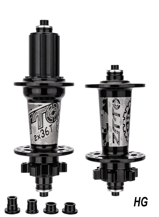 ZTTO Mountain Bike 6 Pawls Disc Brake Hub 32 Hole Hub for 8/ 9/ 10/ 11/ 12/ 13 Speed Cassette - Image 1