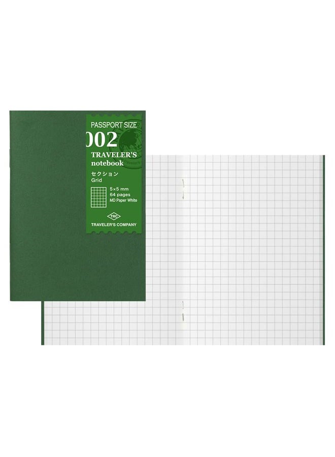 Designphil TRAVELER'S Designphil Notebook Refill Section MD Paper, Pack of 2, Passport Size 14369006 - Image 1