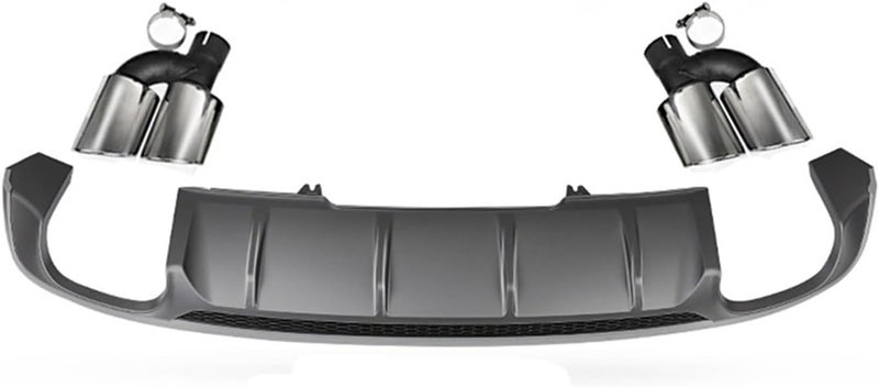 QASULER Car Rear Bumper Diffuser Lip Spoiler for A5 Hatchback 2017-2019 - Image 1