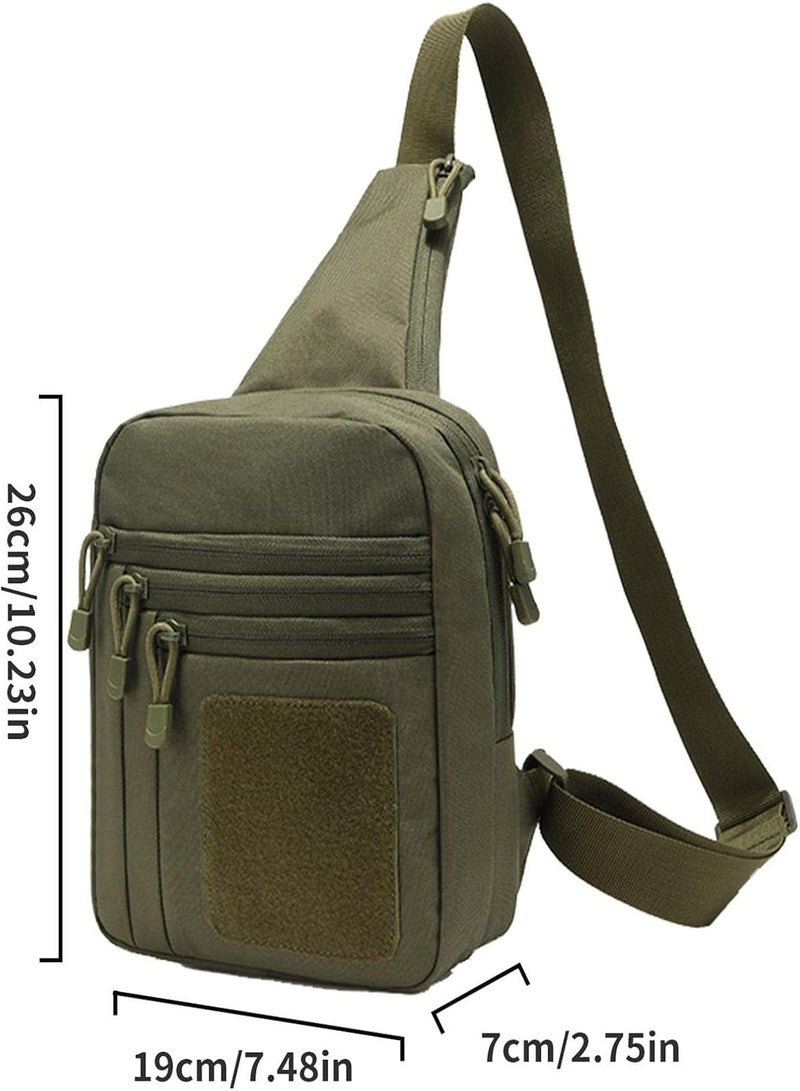 GGOOT Travel Sling Crossbody Bag | Large Capacity Sling Crossbody Bag with Adjustable Shoulder Strap - Sling Crossbody Daypack Bags with Huge Capacity for Hiking, Gym, Travel, Outdoor Activities - Image 4