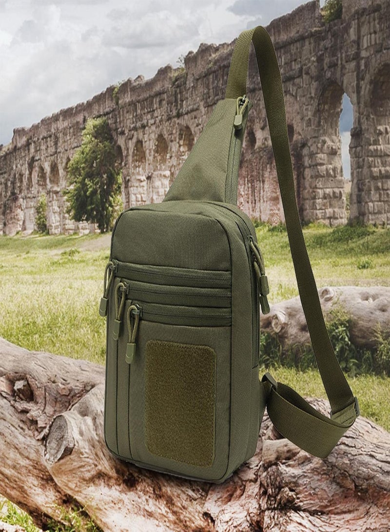 GGOOT Travel Sling Crossbody Bag | Large Capacity Sling Crossbody Bag with Adjustable Shoulder Strap - Sling Crossbody Daypack Bags with Huge Capacity for Hiking, Gym, Travel, Outdoor Activities - Image 3