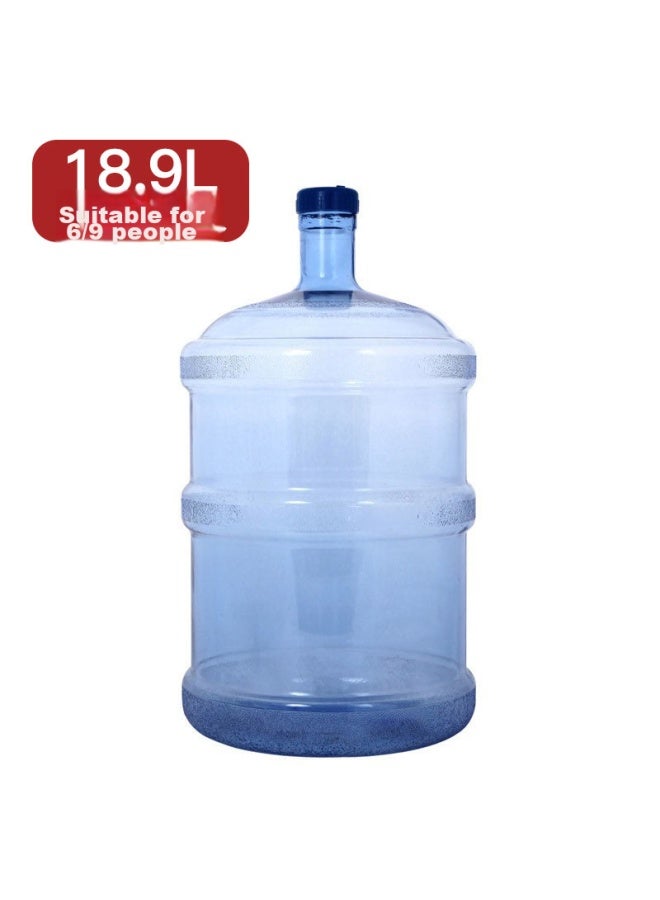 All-round Quanshi Pc Water Dispenser Bucket, Pure Water Bucket, Plastic Empty Bucket, Bottom-placed Water Bucket For Water Dispenser, Tea Water Bucket, Mineral Water Bucket, Portable Water Storage Bucket, Outdoor Water Storage Bucket, 18.9l - Image 1
