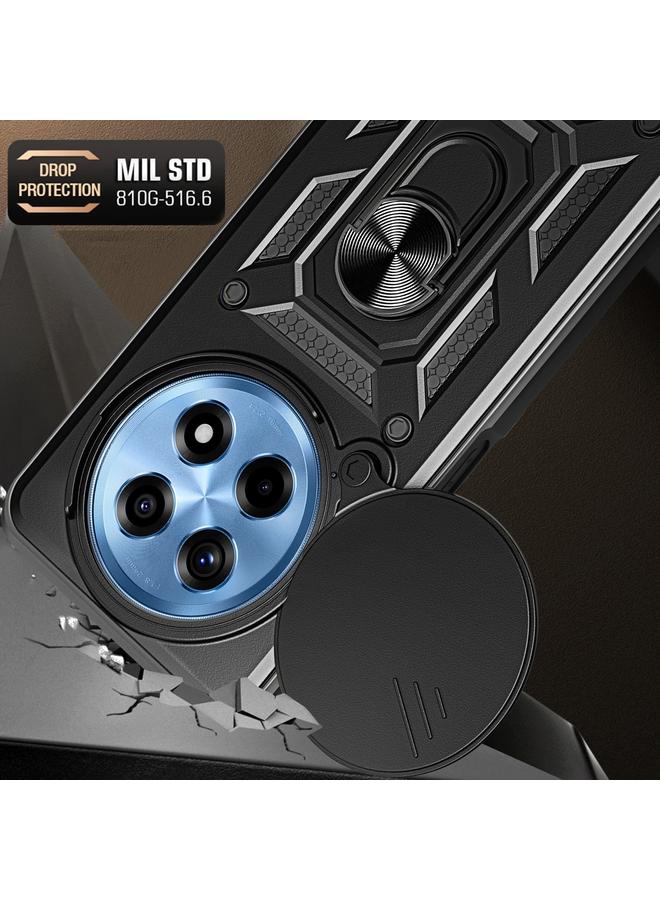 erorex Case For OnePlus 12R 5G / Ace 3 5G Sliding Camera Cover Design TPU Hybrid PC Phone Case - Image 5