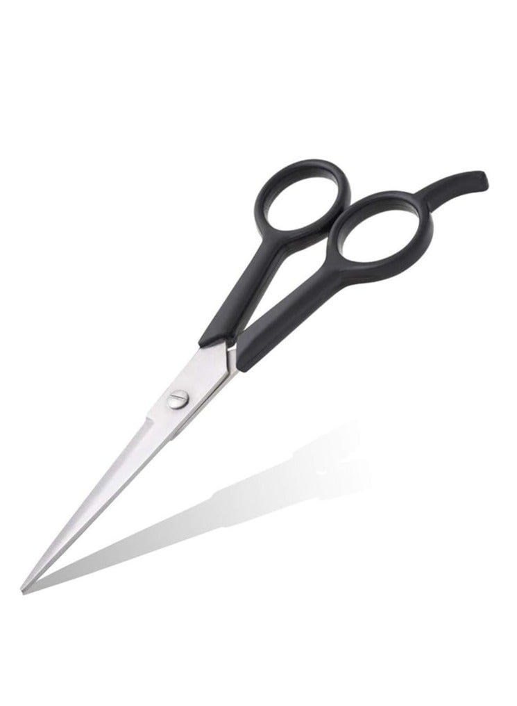 مقص تصفيف الشعر المحترف، ١٥ سم، مع خطاف للتحكم الدقيق، مقبض مريح، للشعر واللحية - Image 1