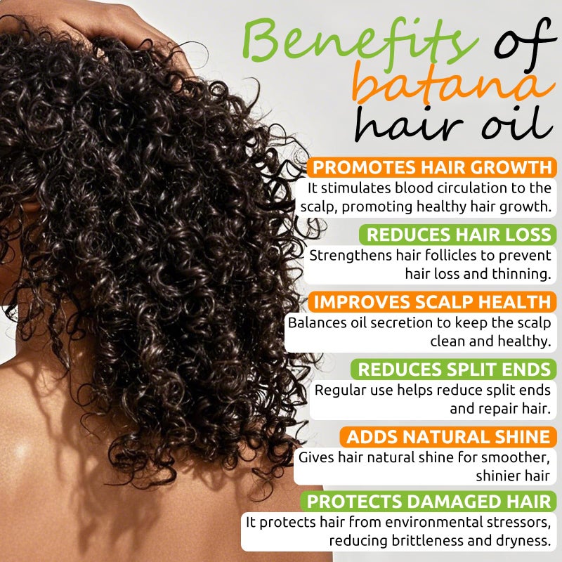 AKBAN Hair Growth Oil with 100% Pure Batana, Castor, Rosemary & Pumpkin Seed Oils â€“ Infused with Biotin, Keratin & Vitamin E â€“ Strengthening & Thickening Treatment for Healthy Hair â€“ 4 FL OZ - Image 3