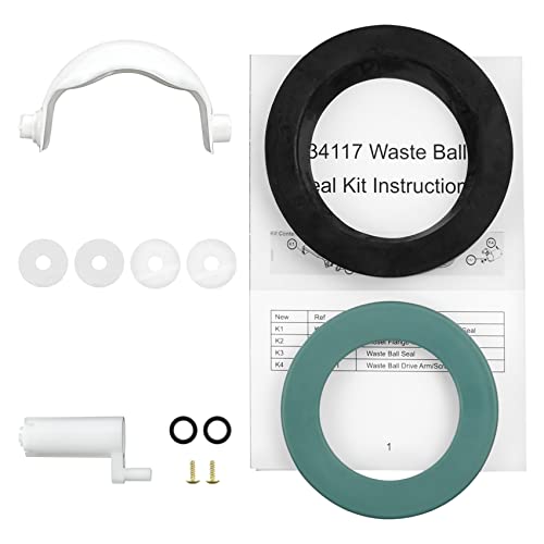 MONST 34117 Waste Ball Kit Compatible with Thetford Aqua Magic Style II, Style Lite, Style Plus Toilet, Includes Drive Arm, Replaces 34120, 34117, with Professional Installation - Image 1