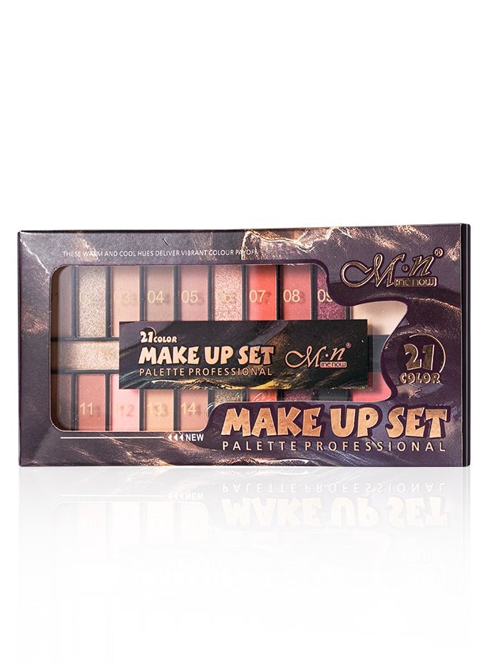 Menow - New Makeup Set Palette - 21 Color - Image 1