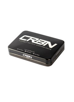 crbn Thin Rectangle Shaped Real Carbon Fiber Keychain Twill  - Image 5