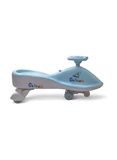 AL BADER Magic Swing Cars for Kids, Twister Magic Ride on Kids Car with LED Wheels, Kids Push Ride on Car With Lighted Seat, Strongest and Smoothest Twister Magic Ride Car for Kids With Music, Blue.  - Image 5