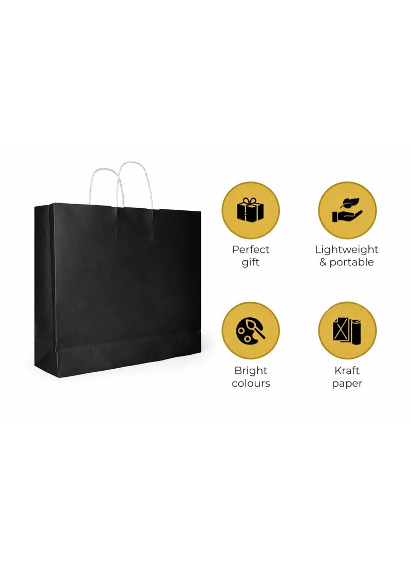 Black Paper Bag 25 pcs / 41*41*12 - Image 2