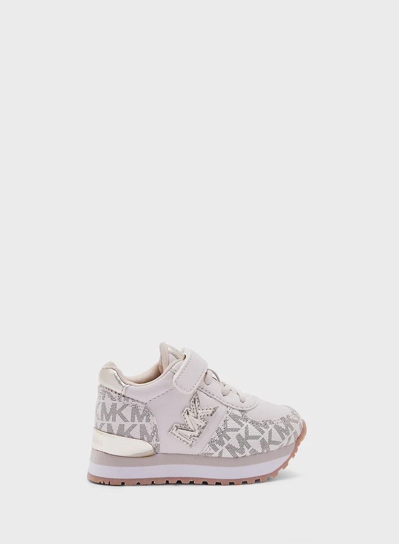 Michael Kors Kids Train 89 Sport Ps Low Top Sneakers