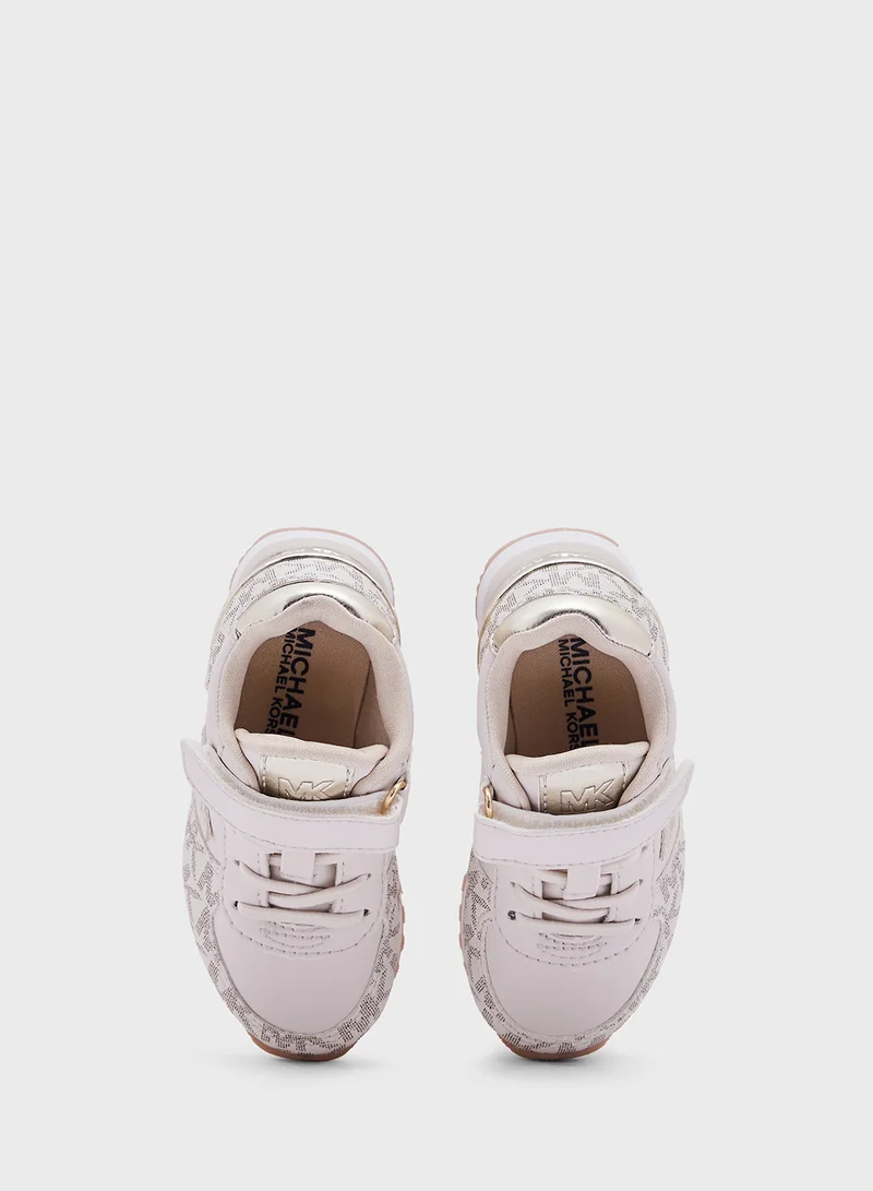 Michael Kors Kids Train 89 Sport Ps Low Top Sneakers