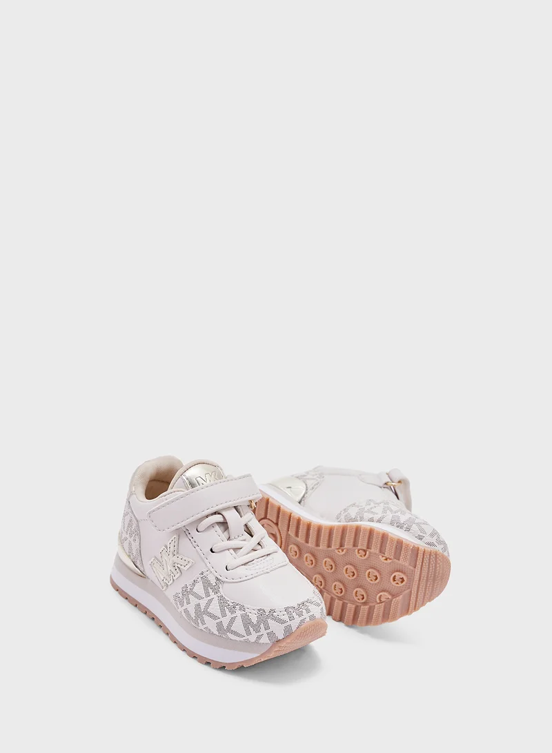 Michael Kors Kids Train 89 Sport Ps Low Top Sneakers