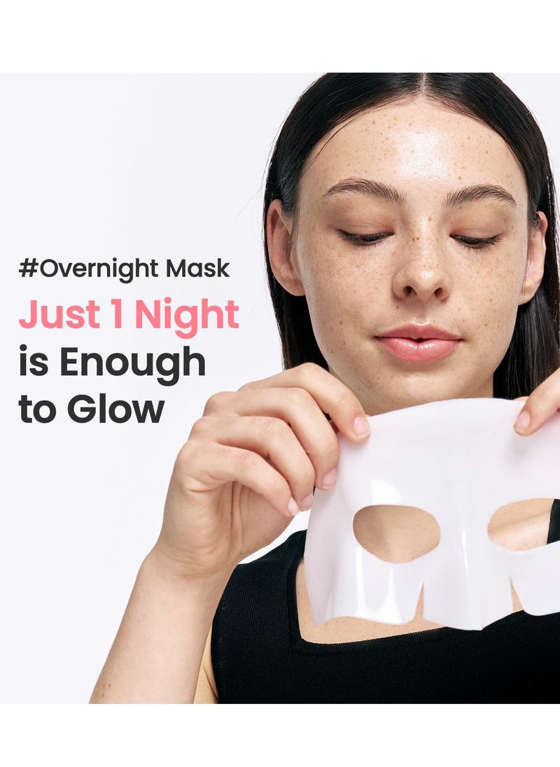 BIODANCE Bio-Collagen Real Deep Mask, Hydrating Overnight Mask, Pore Minimizing, Elasticity Improvement, 34g x4ea
