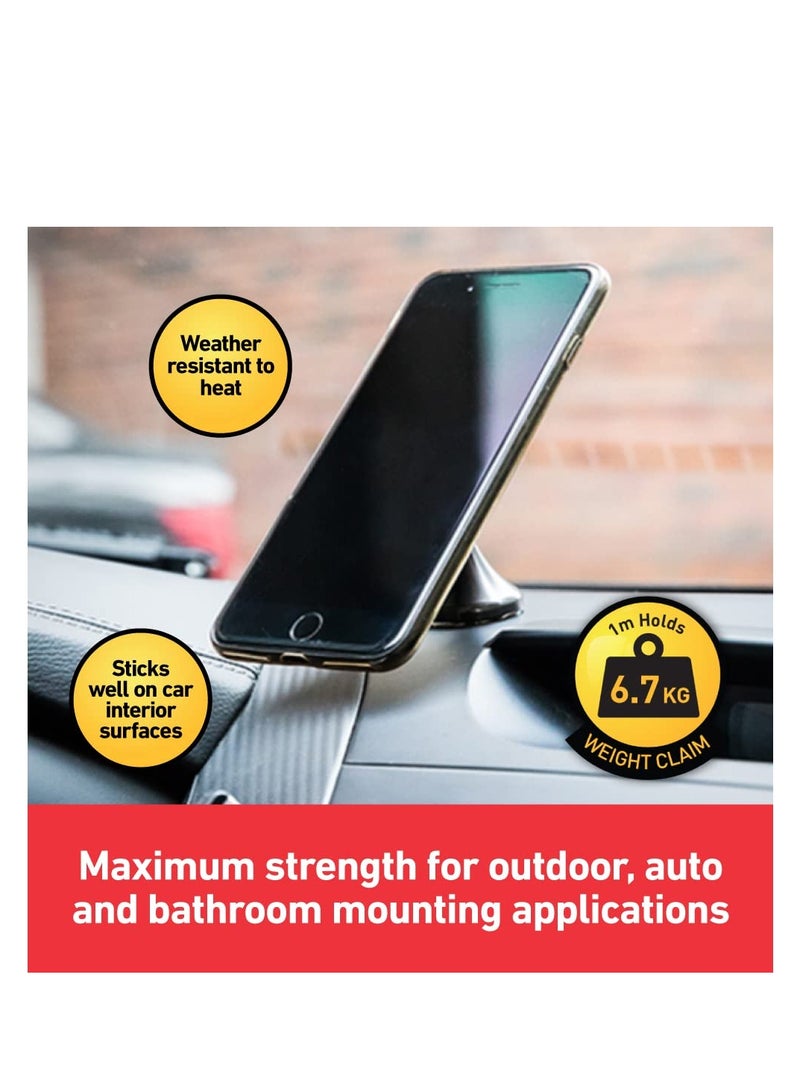 Scotch 3M Scotch Extreme Double Sided Tape, 1M Holds 6.7Kg, Works On Uneven Surfaces, Weather Resistant, Works On Indoor, Outdoor, Auto Interior Surfaces - Image 4