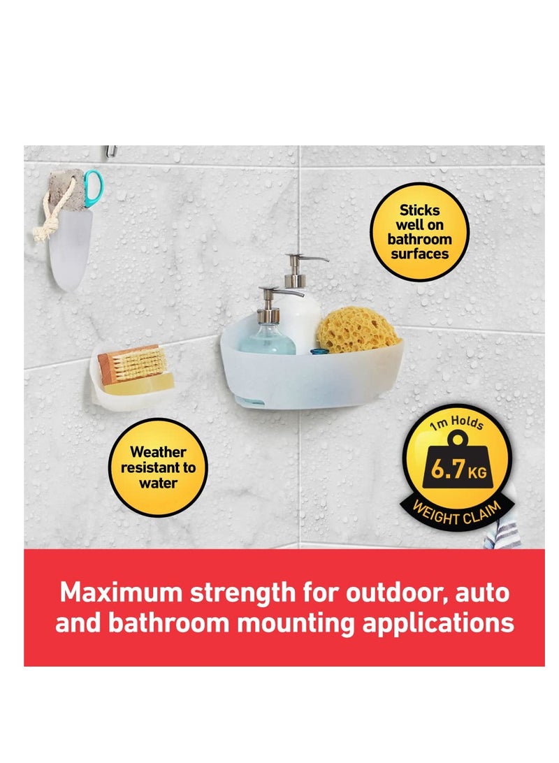 Scotch 3M Scotch Extreme Double Sided Tape, 1M Holds 6.7Kg, Works On Uneven Surfaces, Weather Resistant, Works On Indoor, Outdoor, Auto Interior Surfaces - Image 5