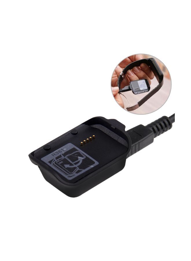 نيبمينينت شاحن بلوتوث لسوار سامسونج جير 2 نيو R381 أسود - Image 2