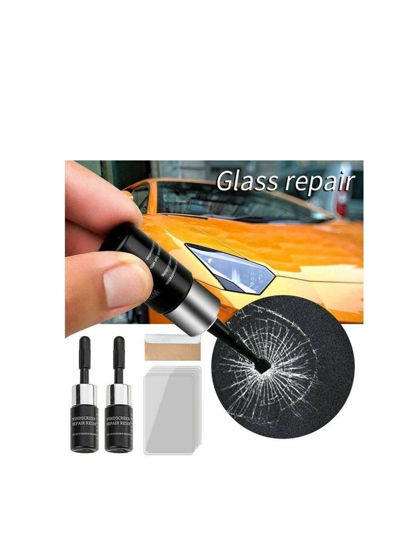 Generic DIY Window Repair Fluid Windscreen Glass Scratch Crack Fix Restore Resin Blade Stripe Set  2Pcs  - Image 1
