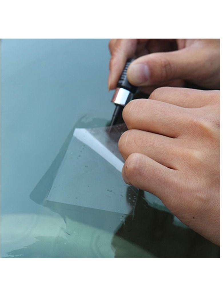 Generic DIY Window Repair Fluid Windscreen Glass Scratch Crack Fix Restore Resin Blade Stripe Set  2Pcs  - Image 5