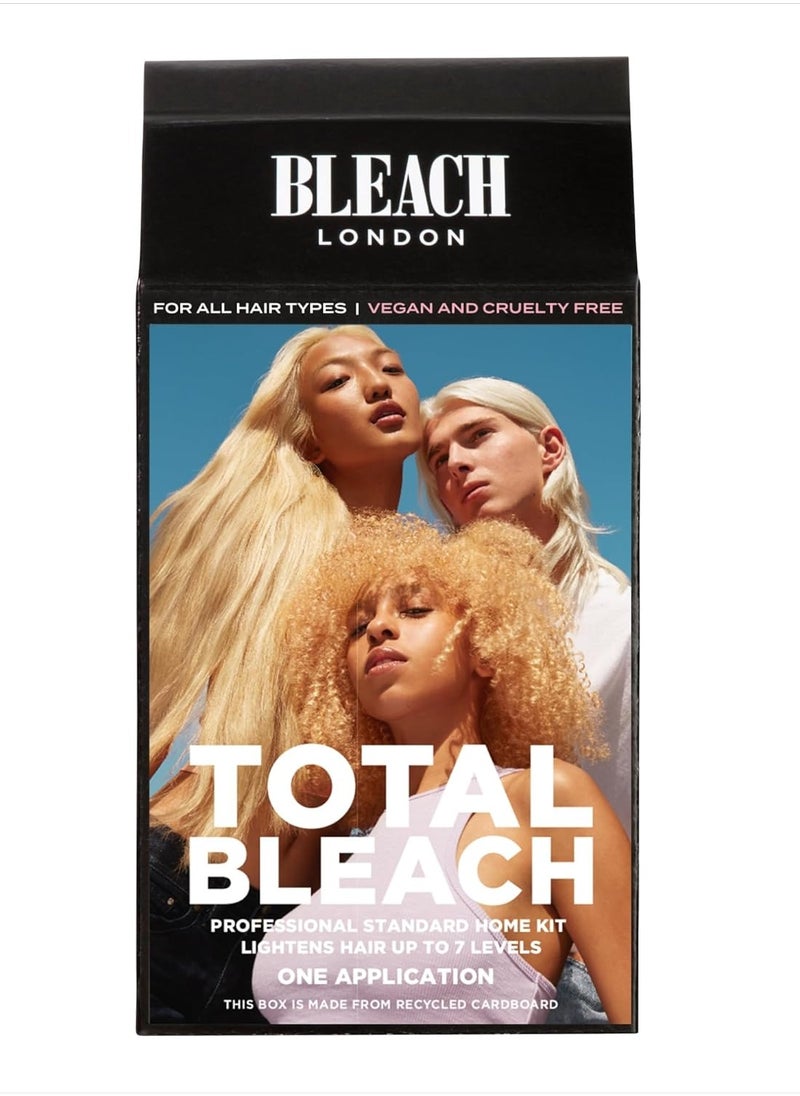 BLEACH LONDON BLEACH LONDON Total Bleach Kit - Salon Standard Bleach, Vegan, Cruelty Free, For All Hair Types, For Light & Dark Hair, Brightest Bleach Blonde  - Image 1