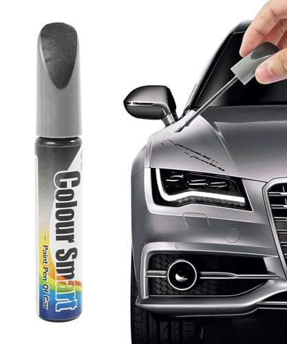 bylikeho Car Scratch RepairScratch Remover for VehiclesCar Remover Scratch Paint Pen Car Touch Up Paint Fill Paint PenCar Accessories Touchup Pen Car Scratch Remover for Deep Scratches Gray - Image 1
