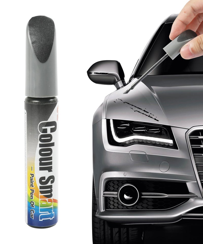 bylikeho Car Scratch RepairScratch Remover for VehiclesCar Remover Scratch Paint Pen Car Touch Up Paint Fill Paint PenCar Accessories Touchup Pen Car Scratch Remover for Deep Scratches Gray - Image 3