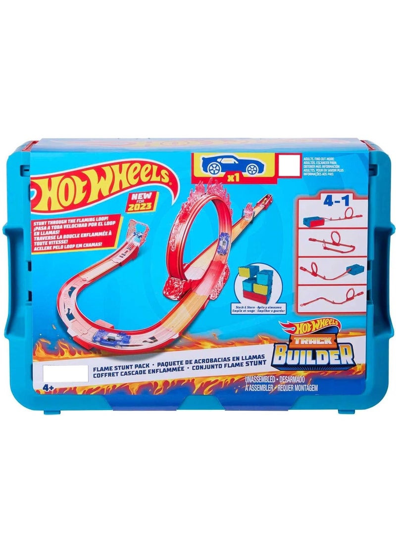 Hot Wheels HotWheels Track Builder Flame Stunt Pack Playset - Image 4