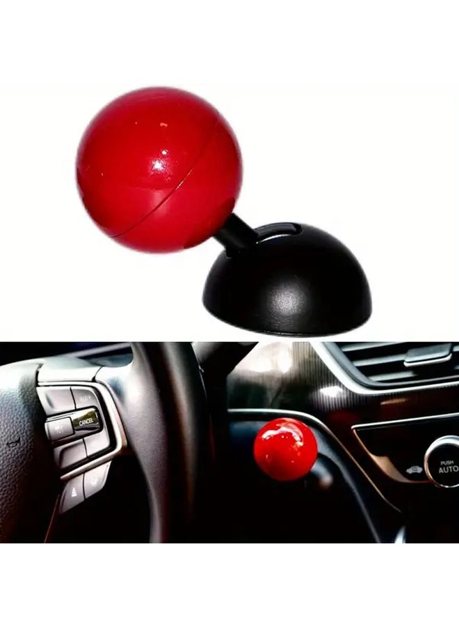 Red One Click Start Joystick Switch For Cars Easy Install Tool Free Most Vehicles Compatible - Image 2