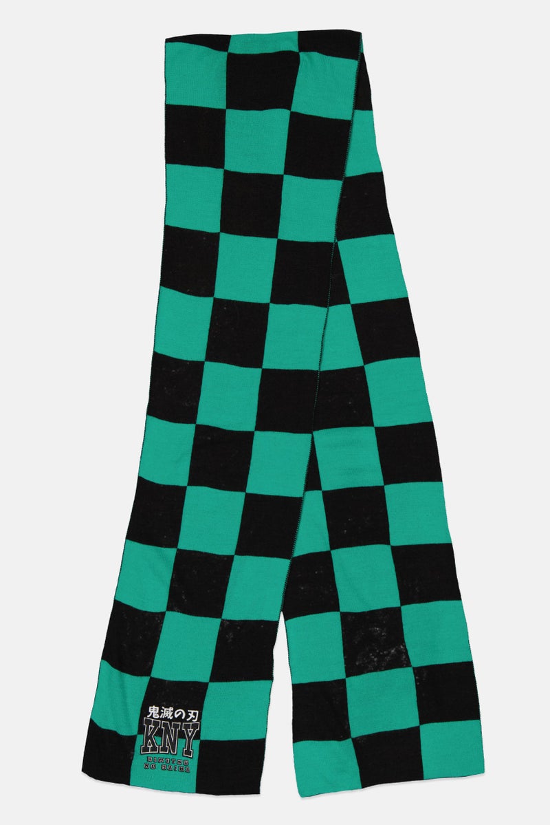 Celio Men Checkerboard Scarves, Multicolor - Image 1