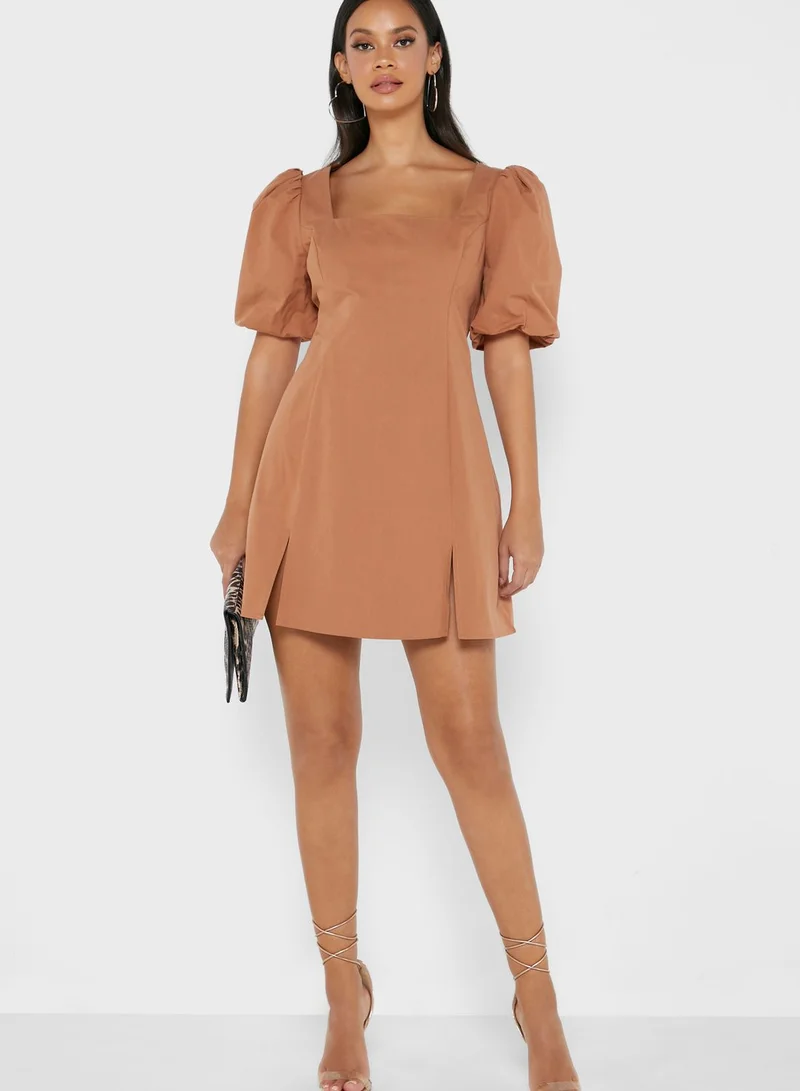 GLAMOROUS Knitted Bodycon Dress