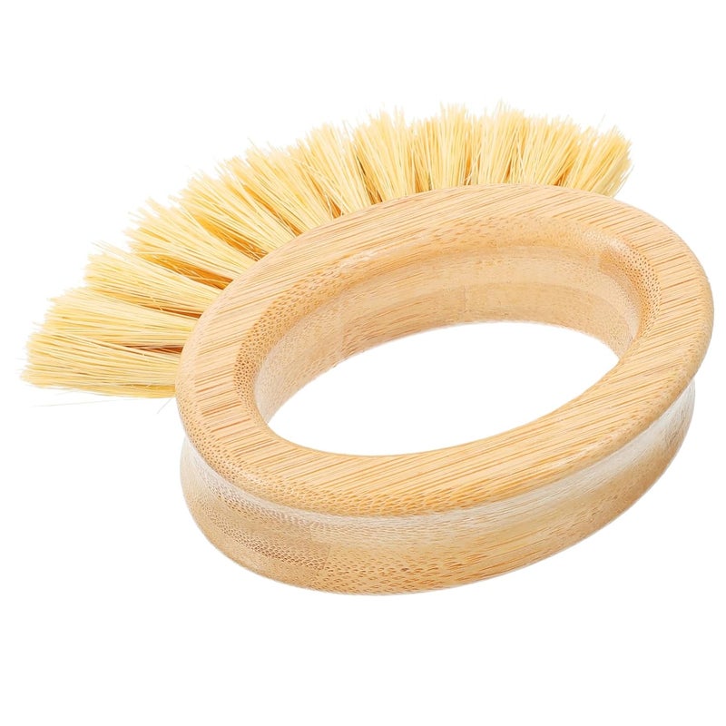 فرشاة صالون سوداء للذقن ومنفضة الرقبة للحلاقين، أداة تجميل خفيفة الوزن وقابلة للحمل - Image 1