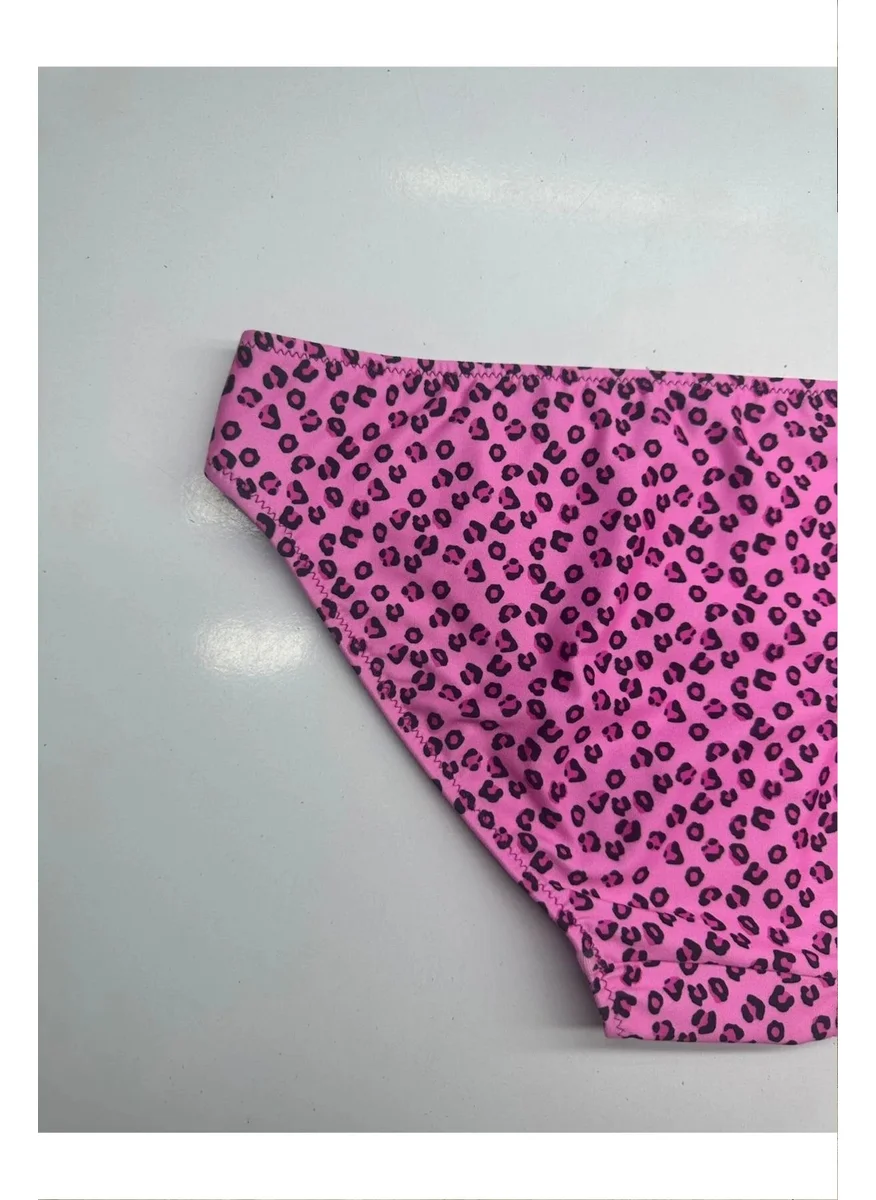 Swana Women's Colorful Patterned Bikini Bottom