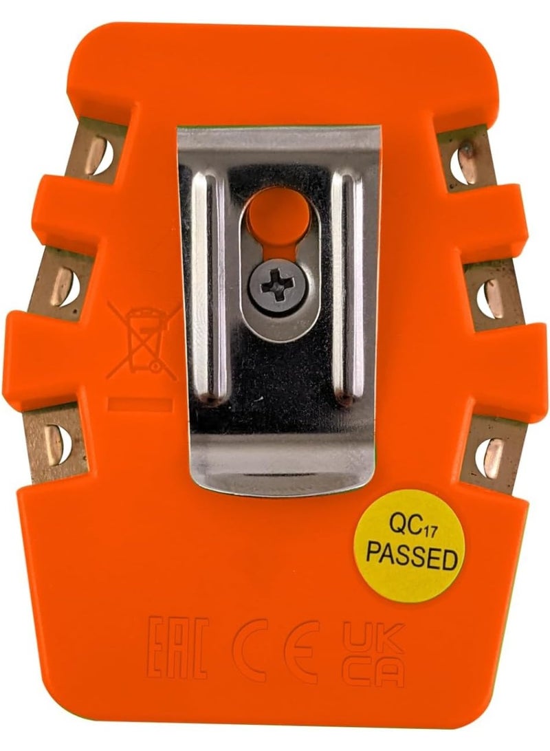 TEMPO PA1903 RJ11 Modular Adapter 6 Way - Snagless Plugs, Belt Clip, Notched Copper Contacts  - Image 4
