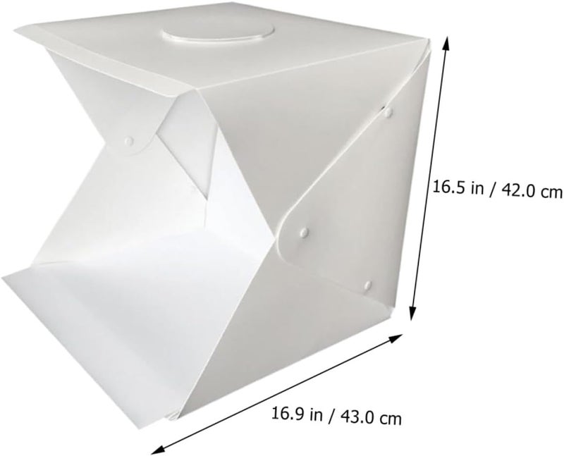 Modern look Portable 40cm Small Photography Light Box with Dual LED Strips, Foldable Photo Shooting Tent Kit with Two Color Backgrounds, Professional Studio Prop for Product and Food Market need oriented construction Solid anti-deform Precision made Cleaner resistant Cross product compatible All environment compatible Slow wear optimized quality In-Kingdom stored commodity Global standard processed material Nationwide courier network Regional distribution available Ready varied options All user friendly build Local available supply Multi-purpose fine material Market mainstream color picks Repeated detach compatible build Multi warehouse process Precision processed material KSA stocked goods All condition fit Gulf climate tested upgraded quality Integrated local logistics Cost effective global grade quality - Image 2