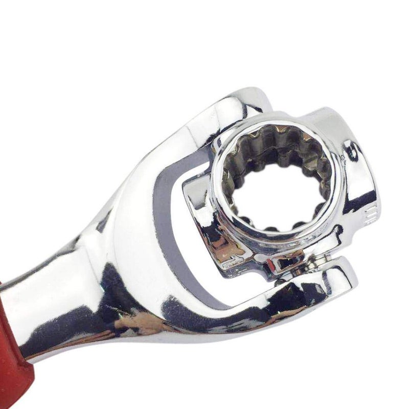 HARIHOME HARIHOME 48 in 1 Socket Wrench Multifunction Universal Tool with Spline Bolts 360 Degree Revolving Spanner  - Image 5