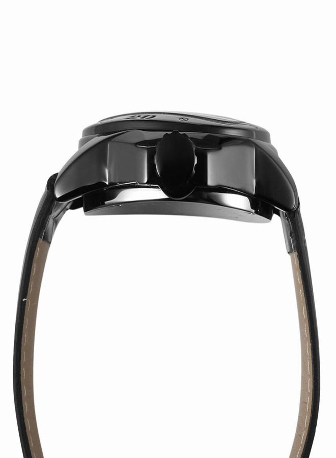 وينر ساعة يد رجالية فاخرة أوتوماتيكية ميكانيكية، بتصميم رياضي أنيق، ومينا مثلث، وهيكل عظمي ذهبي غامض. - Image 4