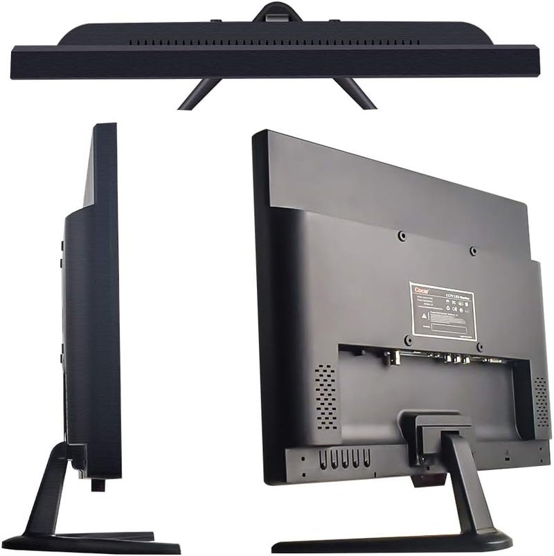 Cocar 15" CCTV Monitor Security Monitor Screen BNC VGA HDMI LCD Display for Home Security Systems Surveillance Camera STB 1024x768 Built-in Speaker Vesa Wall Mounting - Image 2