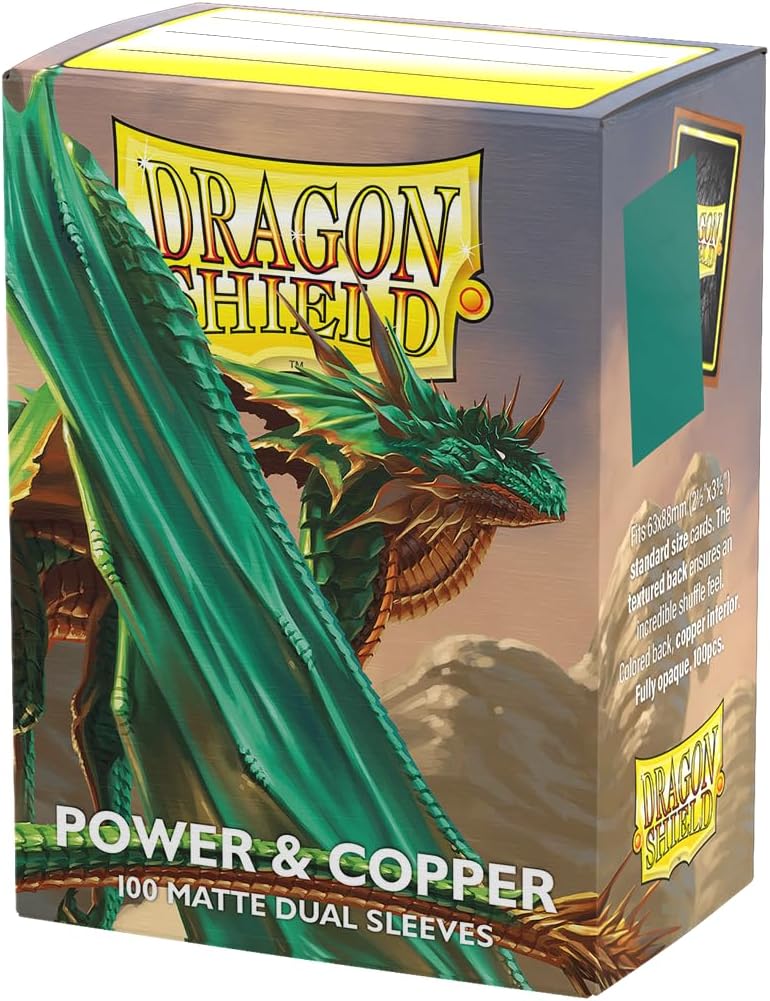 Dragon Shield: Matte Dual - Power & Copper - Image 1