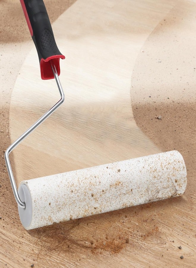 EUIJOIP Lint Rollers for Pet Hair Extra Sticky, 9.45" Wide Large Lint Roller, 240 Adhesive Sheets Rollers, 51" Long Handle Sticky Mop for Carpets, Clothing, Floor, Bed, Home Cleaning, Loving Pet Owners - Image 1