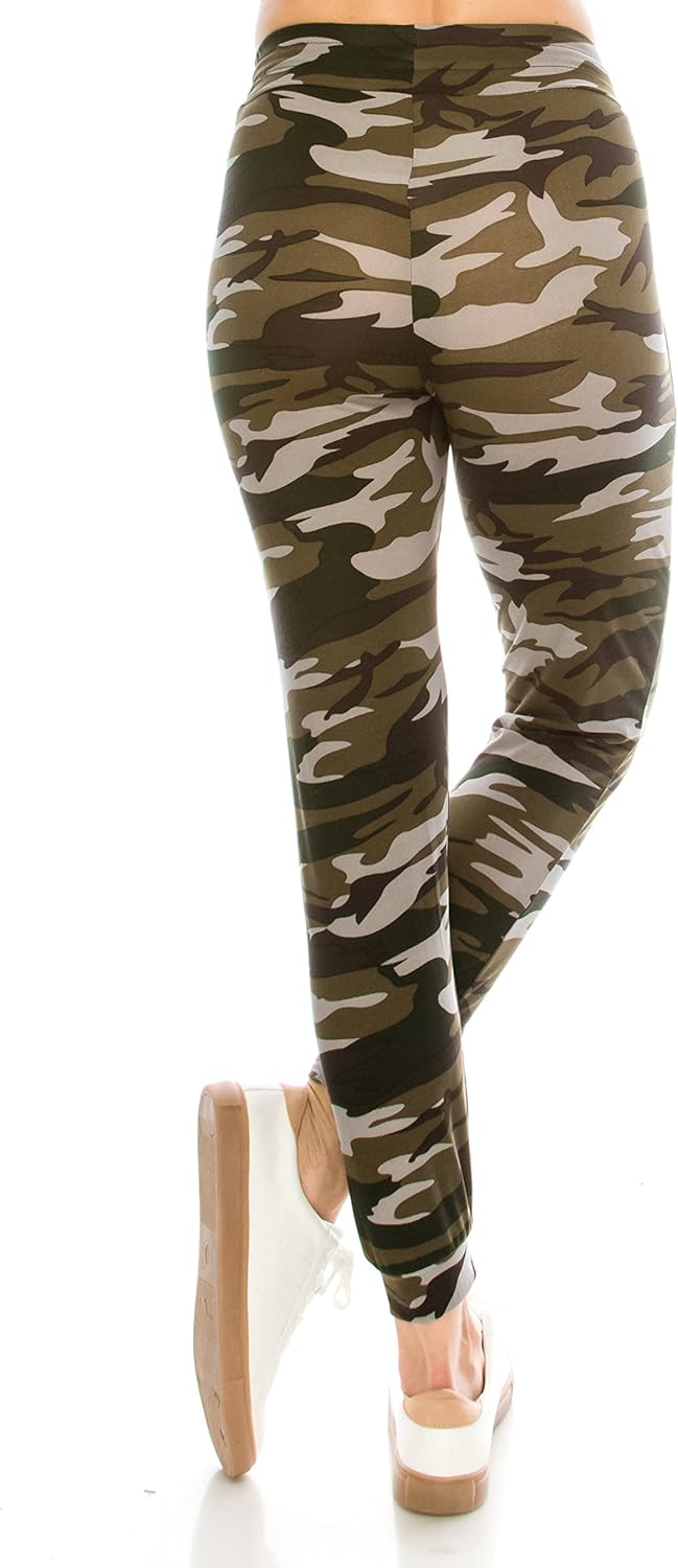 ALWAYS Women Drawstrings Jogger Sweatpants  Super Light Skinny Camo Soft Pockets Pants US S Tag SM - Image 4