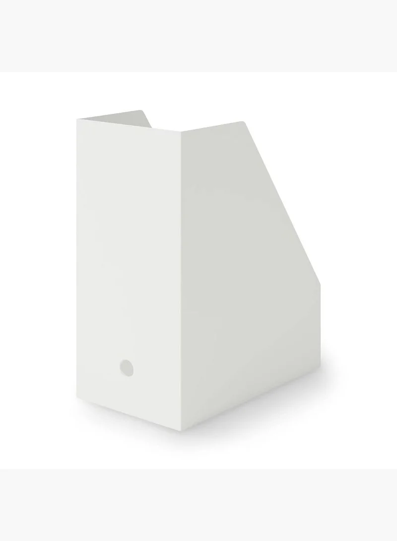 MUJI White File Holder Desk Organizer