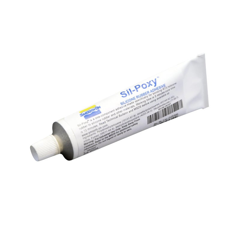 Smooth-On SIL-Poxyâ„¢ Silicone Rubber Adhesive - 3 Ounce Tube - Image 1