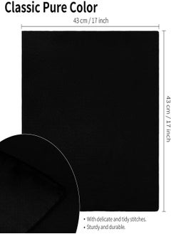 Excefore Satin Napkins Square Table Napkins 10Pcs 17x17" Soft Dinner Napkins Elegant Silk Napkins for Dinner Wedding Parties Soft Smooth Fabric Washable Napkins for Parties Weddings Dinners  - Image 4