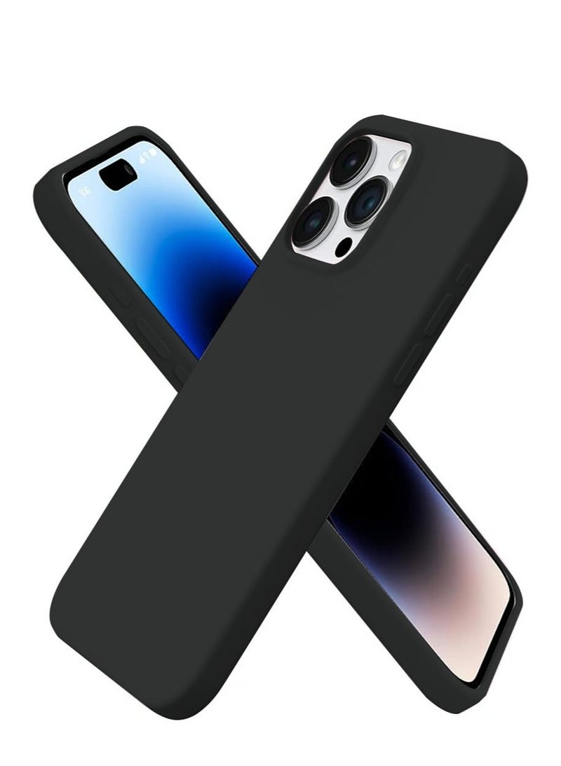 iPhone 15 Pro Max Mobile Case Cover with Soft Liquid Silicone Protection Anti-Scratch Shockproof Accessories Slim Protective Back Cover with Comfortable Hold Touch Feeling and Anti-fingerprint - Image 1