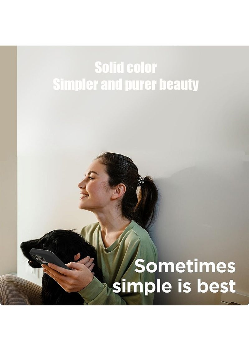 iPhone 15 Pro Max Mobile Case Cover with Soft Liquid Silicone Protection Anti-Scratch Shockproof Accessories Slim Protective Back Cover with Comfortable Hold Touch Feeling and Anti-fingerprint - Image 5