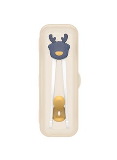 Kids Training Chopsticks Spoon Set 2-12 Years Chopsticks storage box (not including chopsticks inside)